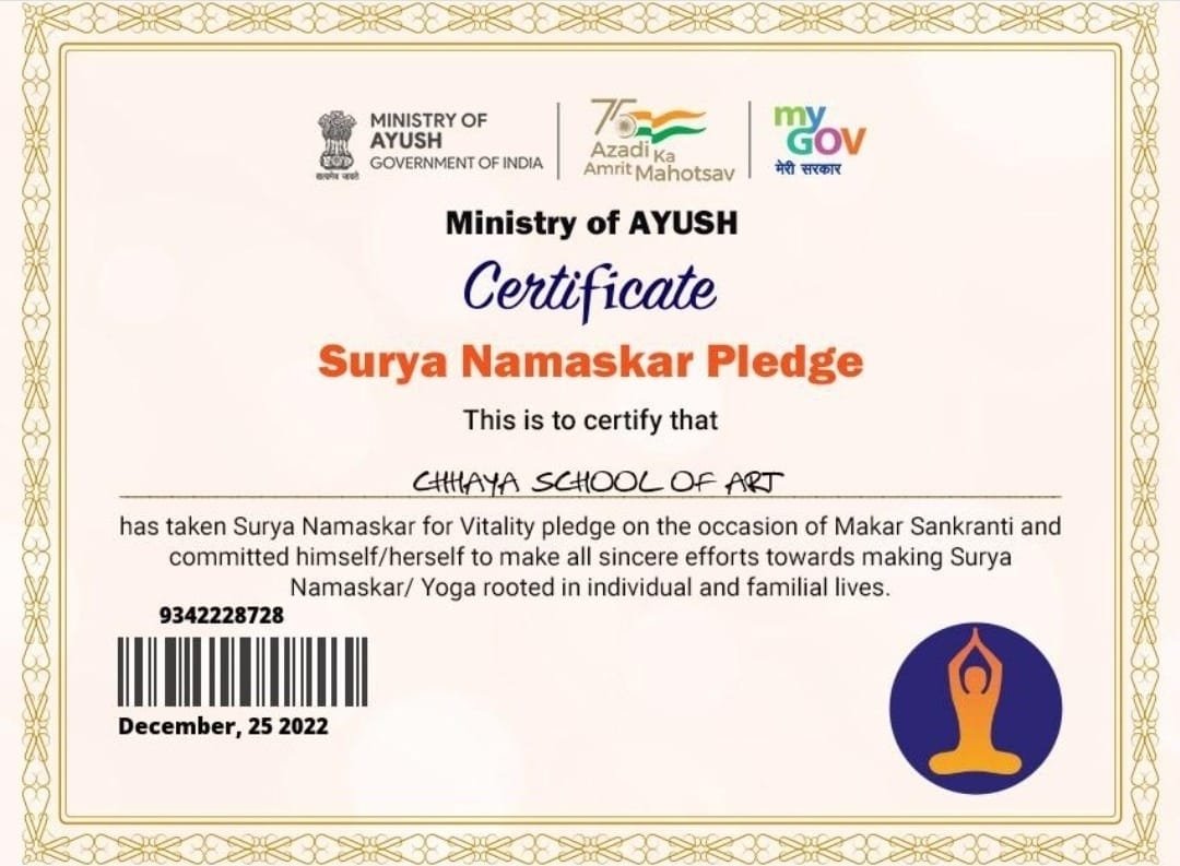Surya Namskar PLedge
